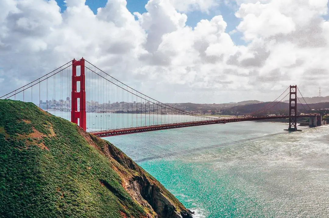 USA Westküste Sehenswürdigkeiten Golden Gate Bridge