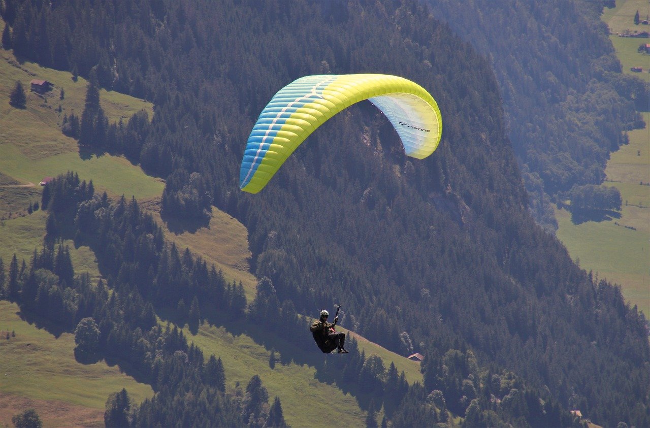 Geschenkidee Gleitschirmflug