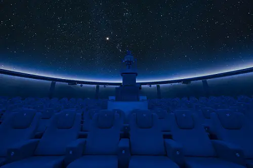 Teleskop im Planetarium