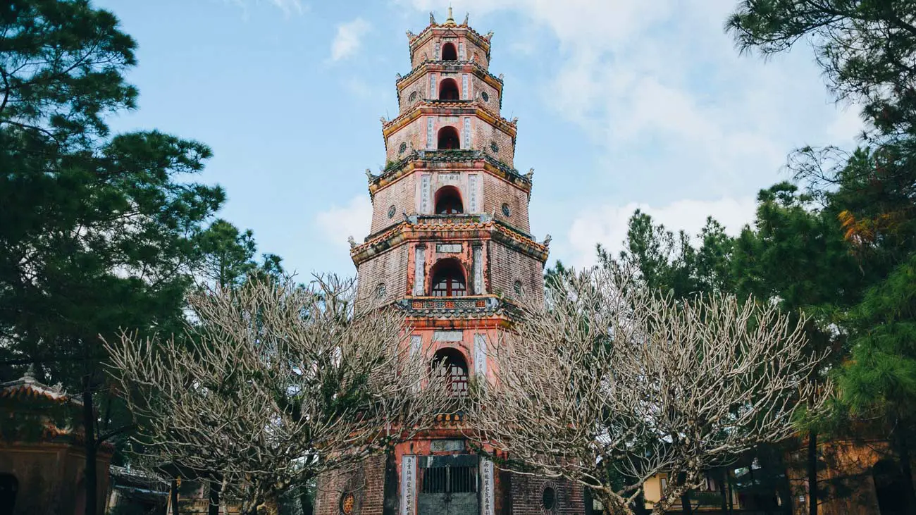 Hue Vietnam Thien-Mu-Pagode