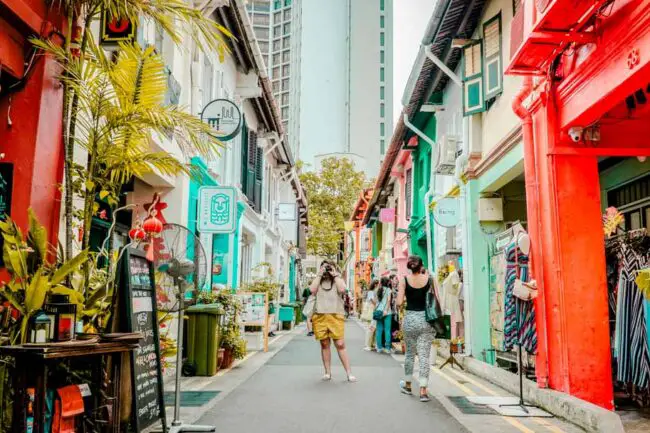 Singapur Haji Lane, 3 Tage Singapur