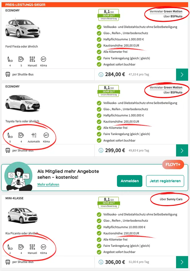 Zypern Mietwagen Vergleich billiger-mietwagen.de