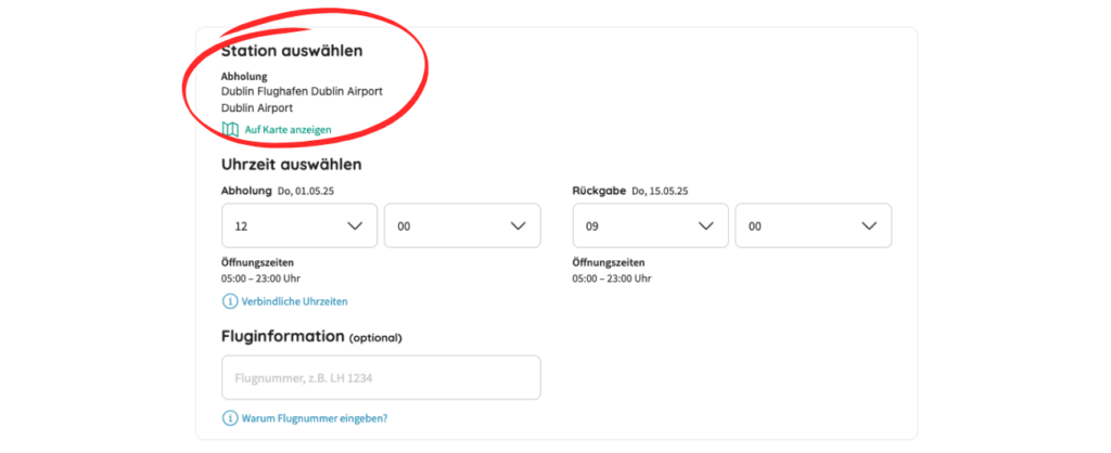 mietwagenabholung 1